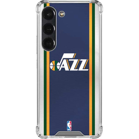 NBA Utah Jazz Team Jersey Galaxy S23 Clear Case