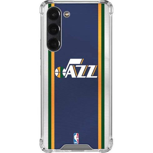 NBA Utah Jazz Team Jersey Galaxy S23 Plus Clear Case