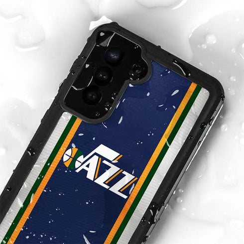 NBA Utah Jazz Team Jersey Galaxy S23 Plus Waterproof Case