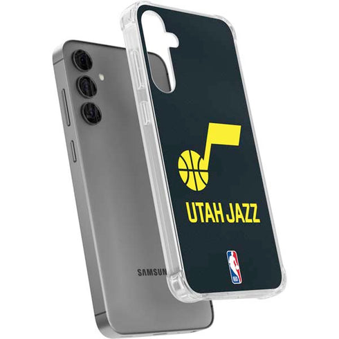 NBA Utah Jazz Team Jersey Galaxy S24 Plus Clear Case