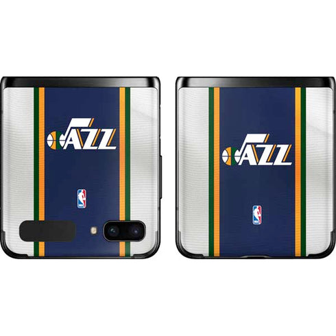 NBA Utah Jazz Team Jersey Galaxy Z Flip Skin