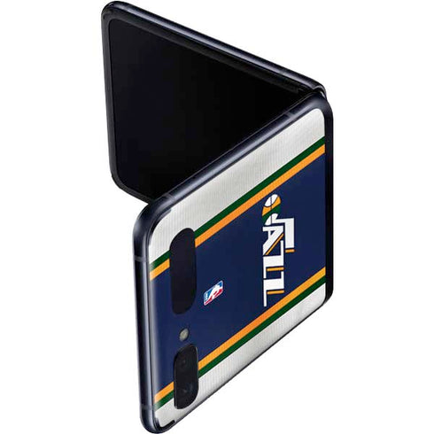 NBA Utah Jazz Team Jersey Galaxy Z Flip Skin