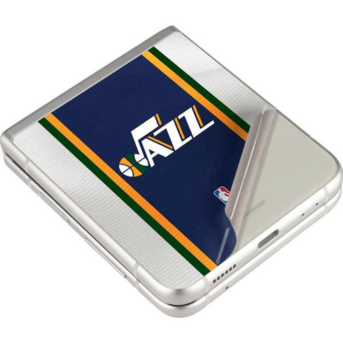 NBA Utah Jazz Team Jersey Galaxy Z Flip3 5G Skin