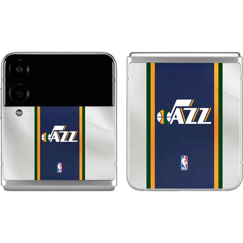 NBA Utah Jazz Team Jersey Galaxy Z Flip4 5G Skin