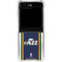 NBA Utah Jazz Team Jersey Galaxy Z Flip5 5G Clear Case
