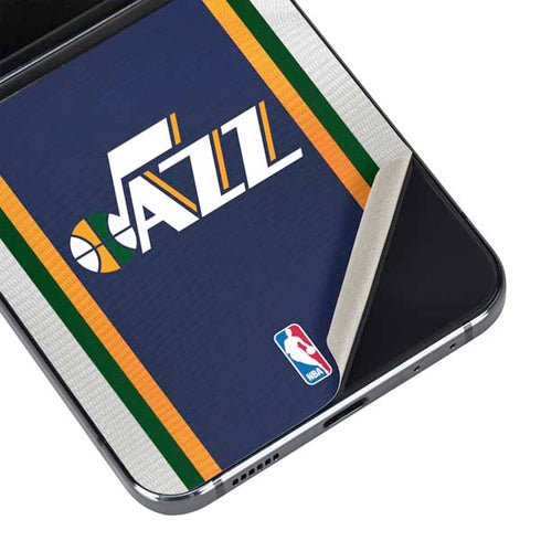 NBA Utah Jazz Team Jersey Galaxy Z Flip5 5G Skin