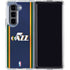 NBA Utah Jazz Team Jersey Galaxy Z Fold5 5G Clear Case