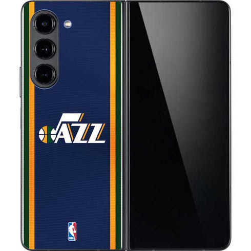 NBA Utah Jazz Team Jersey Galaxy Z Fold5 5G Skin