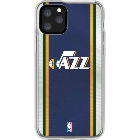 NBA Utah Jazz Team Jersey iPhone 11 Pro Clear Case