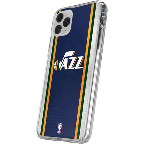 NBA Utah Jazz Team Jersey iPhone 11 Pro Clear Case