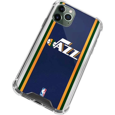 NBA Utah Jazz Team Jersey iPhone 11 Pro Max Clear Case