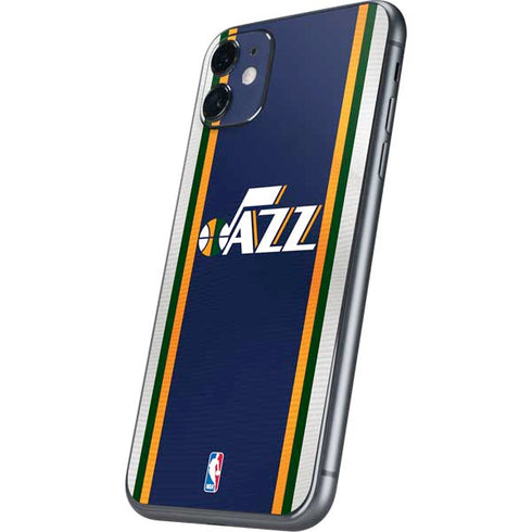 NBA Utah Jazz Team Jersey iPhone 11 Skin