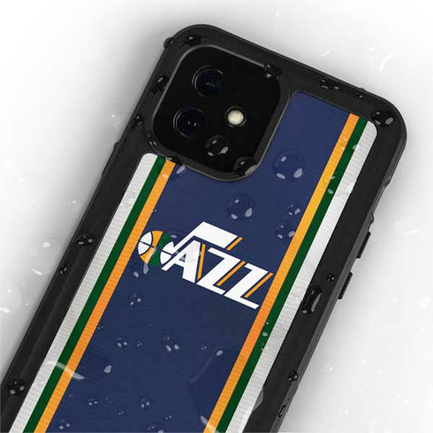 NBA Utah Jazz Team Jersey iPhone 12 Mini Waterproof Case