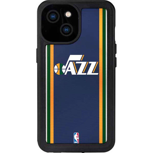NBA Utah Jazz Team Jersey iPhone 13 Mini Waterproof Case