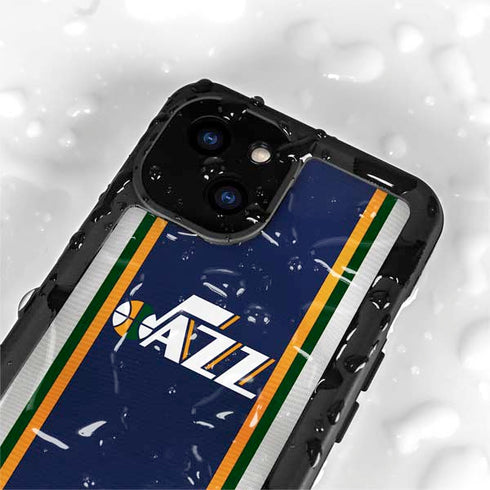 NBA Utah Jazz Team Jersey iPhone 13 Mini Waterproof Case