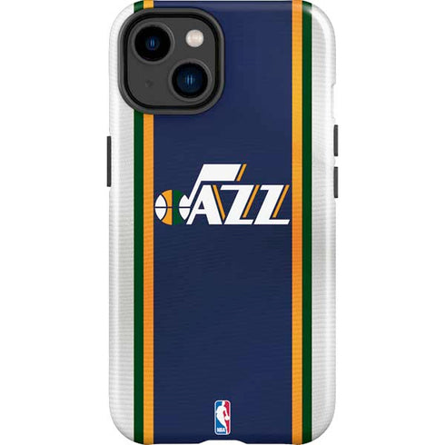 NBA Utah Jazz Team Jersey iPhone 15 Plus Impact Case