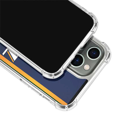 NBA Utah Jazz Team Jersey iPhone 14 Pro Clear Case