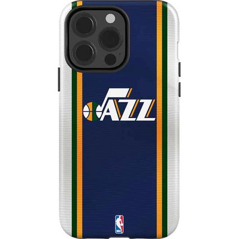 NBA Utah Jazz Team Jersey iPhone 15 Pro Impact Case