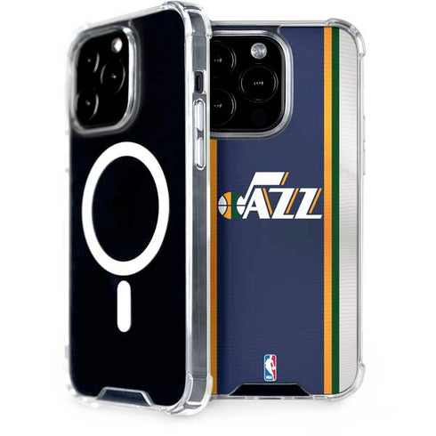 NBA Utah Jazz Team Jersey iPhone 15 Pro MagSafe Case