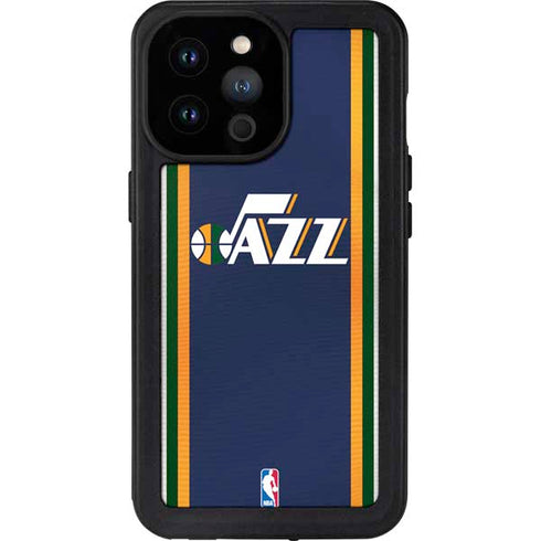NBA Utah Jazz Team Jersey iPhone 14 Pro Max Waterproof Case