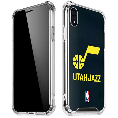 NBA Utah Jazz Team Jersey iPhone XR Clear Case