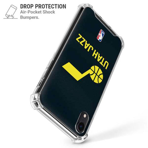NBA Utah Jazz Team Jersey iPhone XR Clear Case