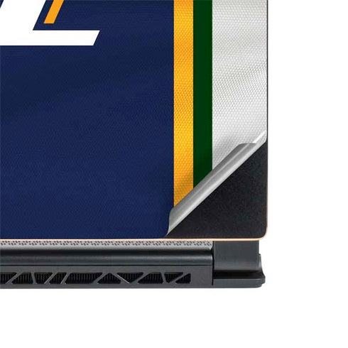 NBA Utah Jazz Team Jersey MSI GS65 Stealth Laptop Skin