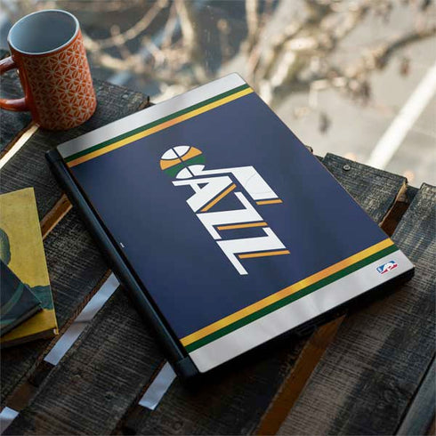 NBA Utah Jazz Team Jersey MSI GS65 Stealth Laptop Skin