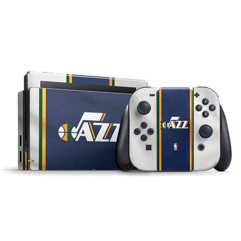 NBA Utah Jazz Team Jersey Nintendo Switch Bundle Skin