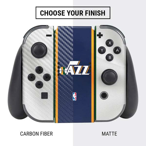 NBA Utah Jazz Team Jersey Nintendo Switch Bundle Skin