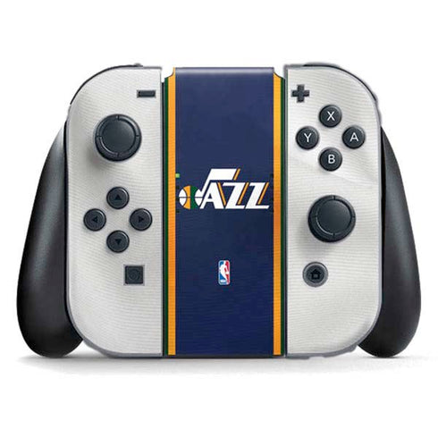 NBA Utah Jazz Team Jersey Nintendo Switch (2017-2021) Joy-Con Controller Skin