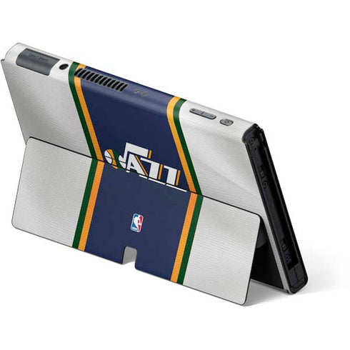 NBA Utah Jazz Team Jersey Nintendo Switch OLED (2021) Skin