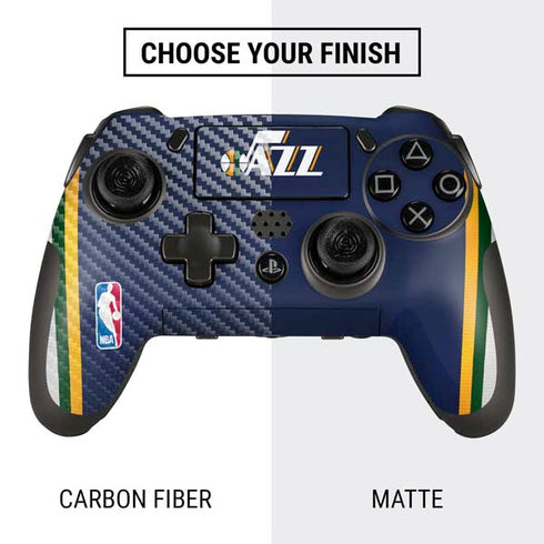 NBA Utah Jazz Team Jersey PlayStation Scuf Vantage 2 Controller Skin
