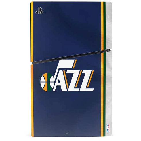 NBA Utah Jazz Team Jersey PS5 Slim Disk Console Skin