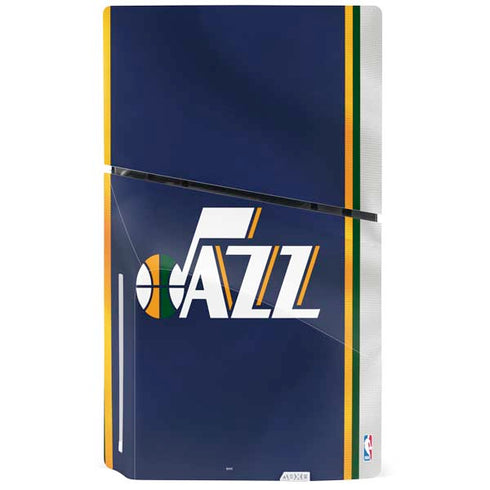 NBA Utah Jazz Team Jersey PS5 Slim Disk Console Skin