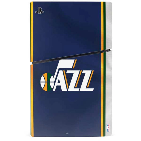 NBA Utah Jazz Team Jersey PS5 Slim Digital Edition Console Skin