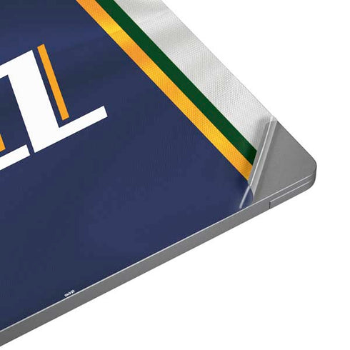 NBA Utah Jazz Team Jersey Universal Laptop 12in (9.8 x 6.8in) Skin
