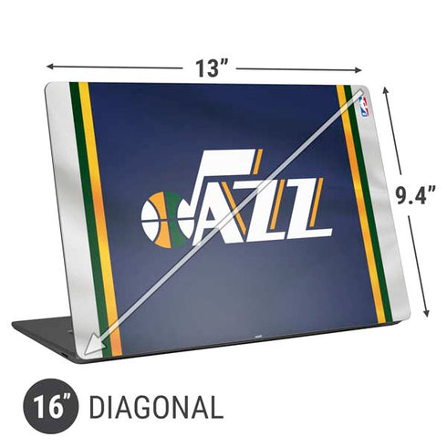 NBA Utah Jazz Team Jersey Universal Laptop 16in (13 x 9.4in) Skin