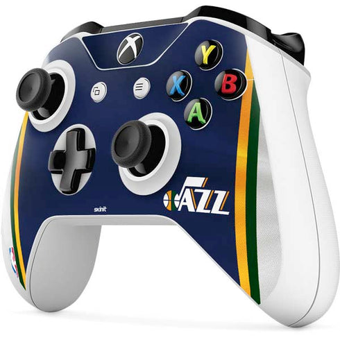 NBA Utah Jazz Team Jersey Xbox One S Controller Skin