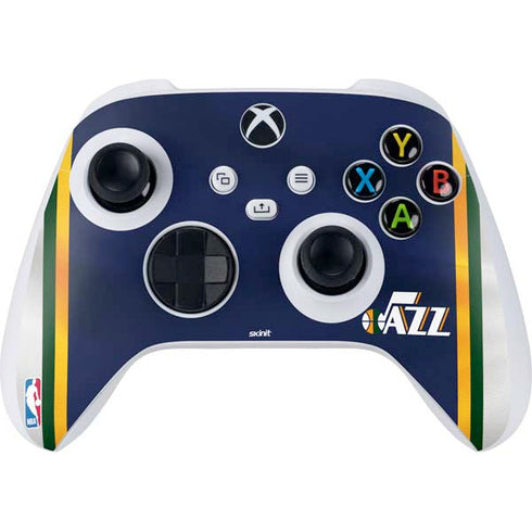 NBA Utah Jazz Team Jersey Xbox Series S Controller Skin