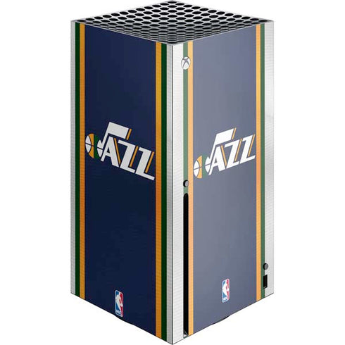NBA Utah Jazz Team Jersey Xbox Series X Console Skin
