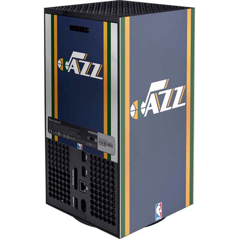 NBA Utah Jazz Team Jersey Xbox Series X Console Skin