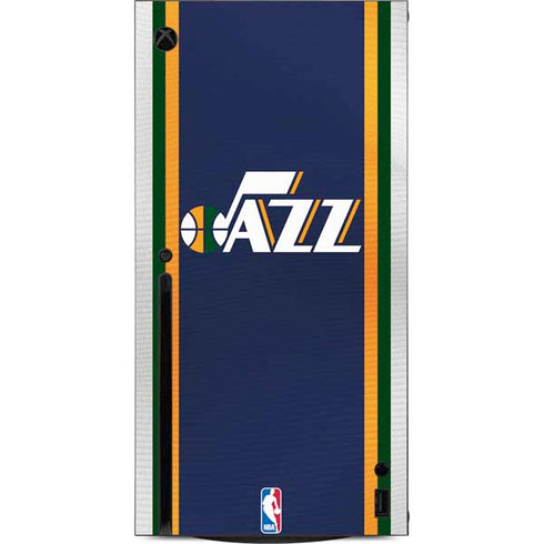NBA Utah Jazz Team Jersey Xbox Series X Console Skin