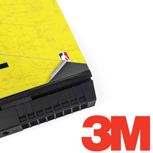 NBA Utah Jazz Yellow Texture Dell Alienware Skin