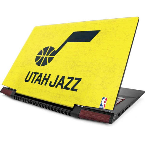 NBA Utah Jazz Yellow Texture Lenovo IdeaPad Skin