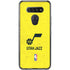 NBA Utah Jazz Yellow Texture LG K51/Q51 Clear Case