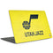 NBA Utah Jazz Yellow Texture Apple MacBook Pro 15-inch Skin