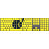 NBA Utah Jazz Yellow Texture Magic Keyboard with Numeric Keypad Skin