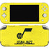 NBA Utah Jazz Yellow Texture Nintendo Switch Lite Skin