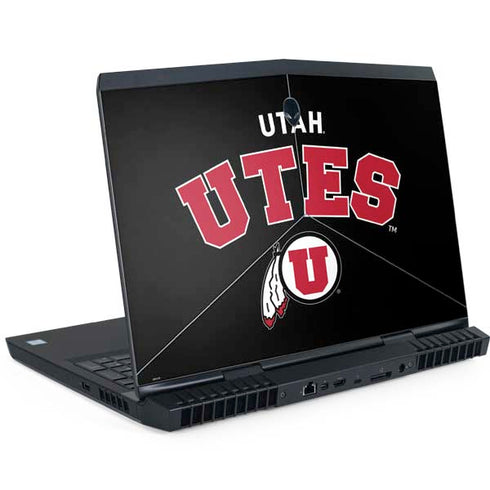 University of Utah Utes Logo Dell Alienware Skin